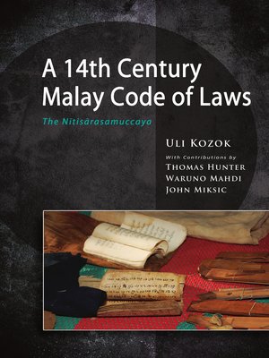 cover image of A 14th century Malay Code of Laws